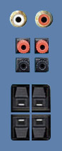 Les connexions audio analogiques